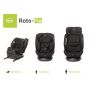 4Baby Roto-Fix i-Size - obrotowy fotelik samochodowy  40-150 cm | Black - 20